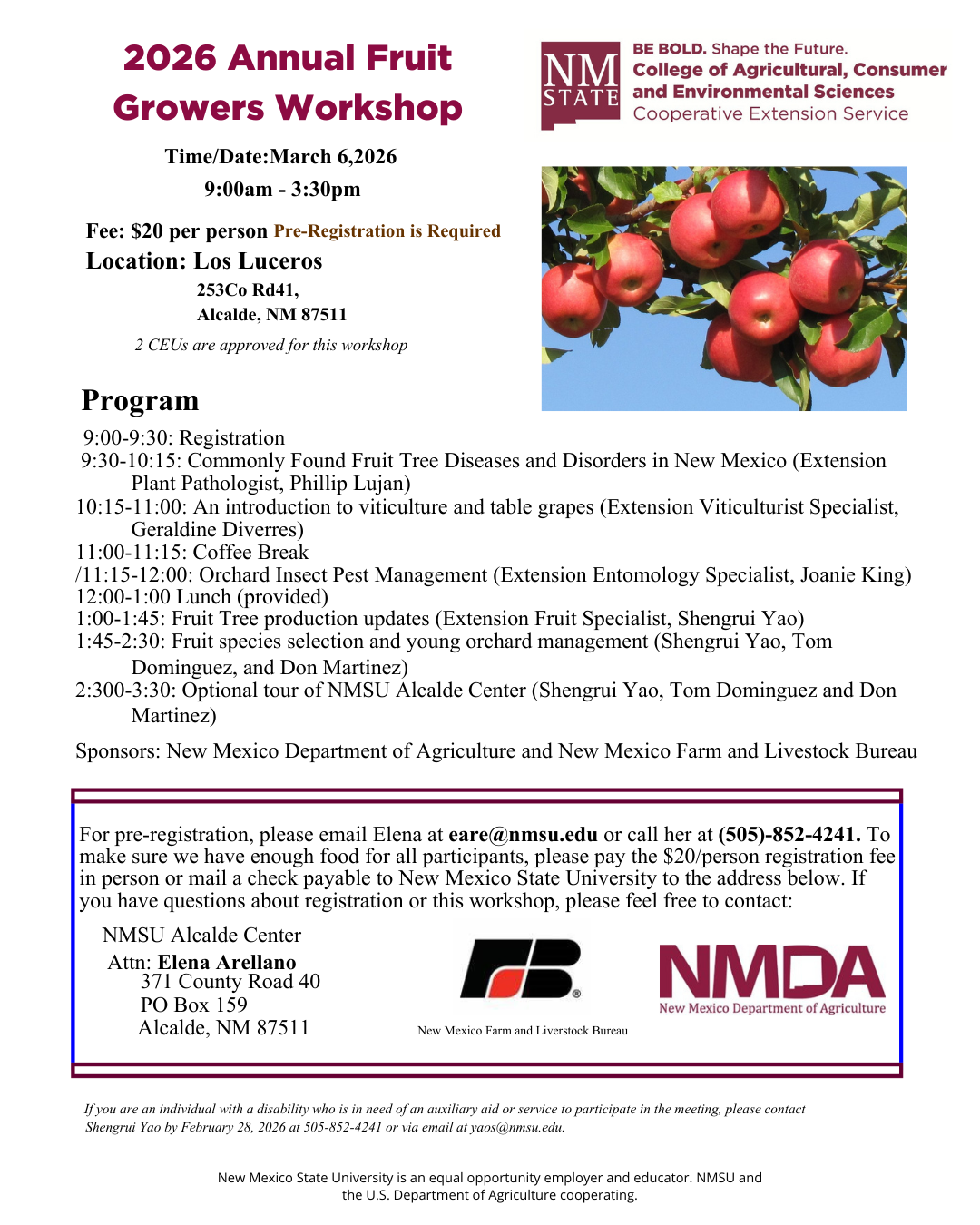 Fruit Growers Workshop