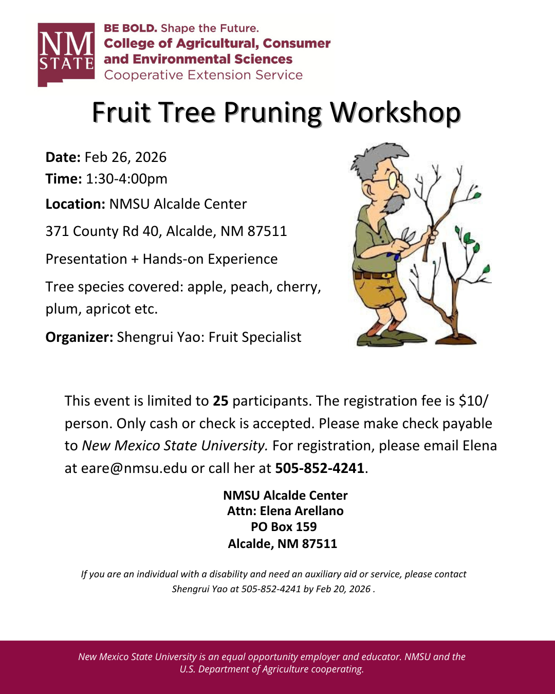 Fruit Tree Pruning Workshop