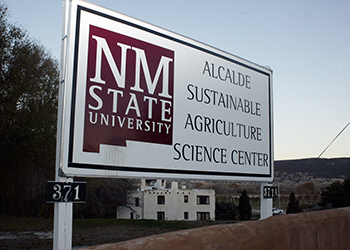 NMSU at Alcalde Sign